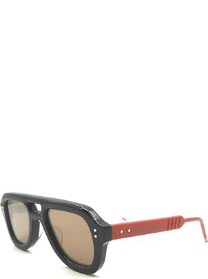 【送料&関税込】Thom Browne UES933A/G0002 Sunglasses - Unise Acetate Aviator Sunglasses | Thom Browne