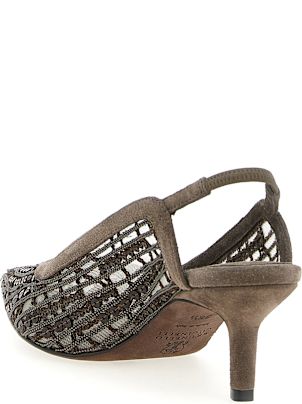 Brunello Cucinelli 'city Glistening Abstract Embroidery