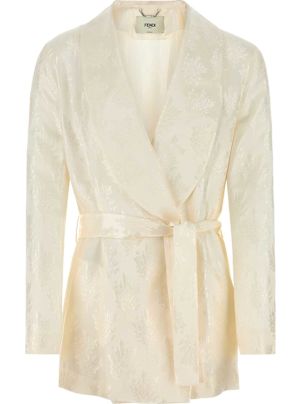 ジャケット FENDI Woman Jacket White FJ7626AQ3G F08QQ FJ7626AQ3GF08QQ_99?wid=2000&
