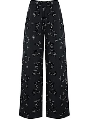 【送料&関税込】Max Mara Boa Trousers In Printed Silk Twill Max Mara Boa Trousers In Printed Silk Twill | italist