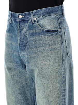 パンツ 24AW Auralee SELVEDGE FADED HEAVY DENIM Selvedge Heavy Denim Wide Pant in Faded Indigo