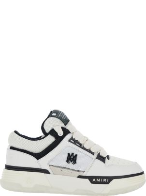 AMIRI AMJYHD1041BLACK 関税送料込 AMIRI White And Black Chunky Sneakers With Logo Detail In