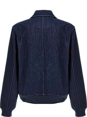 Wales Bonner 'the Echo Denim Varsity' Jacket | italist