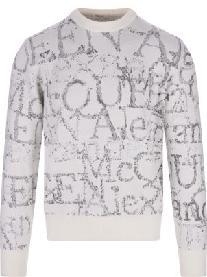 Sweatshirts & Sweaters Alexander Mcqueen - Logo sweatshirt - 736658Q1XHJ9364