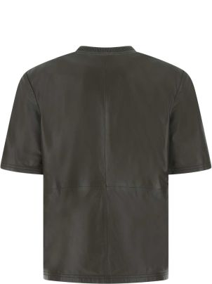 Tシャツ・カットソー AMIRI Dark Brown Leather T-Shirt AMIRI Dark Brown Leather T-shirt | italist