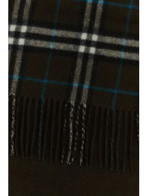 マフラー・ストール Burberry FW25 Embroidered wool scarf (8098692 C1490) Burberry logo-jacquard Wool Scarf | Neutrals | FARFETCH