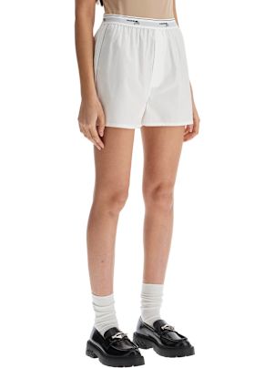 【HOMMEGIRLS】 BOXERS WHITE Long Boxer Basketball short – HOMMEGIRLS