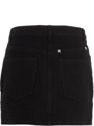 Givenchy Midrise Monogram Mini Skirt | italist