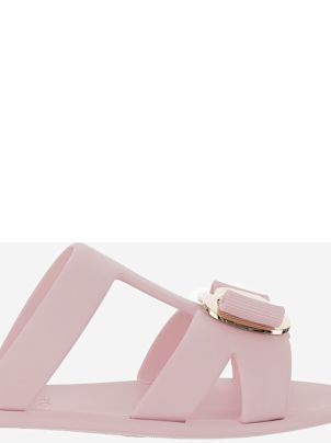 Ferragamo New Vara Rubber Sandals | italist