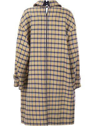 Marni Reversible Wool Coat With Check Pattern | italist