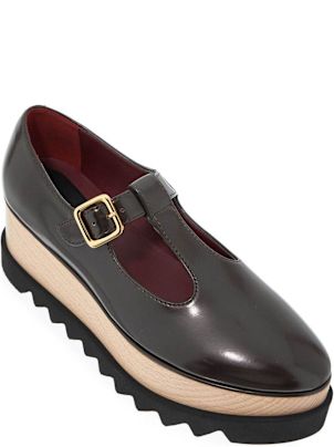Stella McCartney Sneak-elyse T-bar Platform Mary Jane Shoes