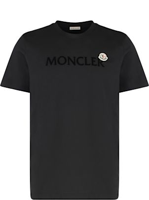 Moncler Logo Cotton T-shirt | italist