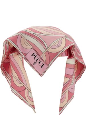 キャップ PUCCI SS25 VISOR WITH SCARF (5HGF12 5H761P36) Pucci Visor With Scarf | italist