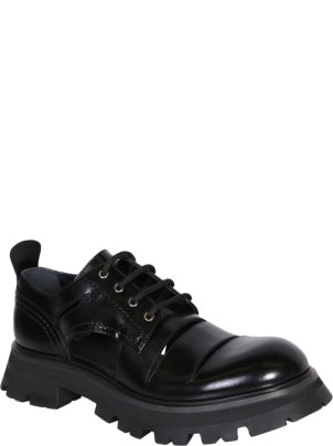 Alexander McQueen Leather Lucent Shoes | italist