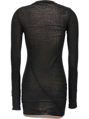 【関税込み】THE ATTICO TWO-MATERIAL MINIDRESS The Attico Two-material Minidress | italist