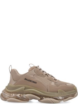 【BALENCIAGA】Triple S Clear Sole スニーカー★ベージュ★24cm Women's Triple S Clear Sole Sneaker in Beige | Balenciaga US