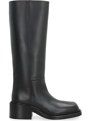 ミドルブーツ PRADA Women Boots 1W746ND055070 F0002 BLACK dc640c0810e9b364038c23b404bd80
