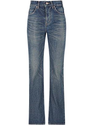 【関税&送料込】Celine Francoise Jeans CELINE Francoise jeans in dark union wash denim | REVERSIBLE