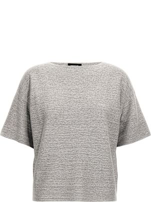 Tシャツ・カットソー FABIANA FILIPPI Shiny cotton sweater (MAD265F097L233 8132) Fabiana Filippi Shiny Cotton Sweater | italist