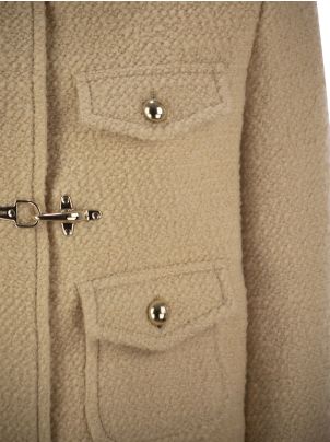 ジャケット Fay FW24 3-hook wool jacket (NGW73494510 B999) Fay 3-hook Wool Jacket | italist