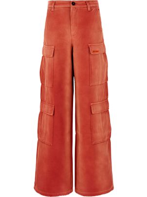 パンツ HERON PRESTON Women Pants HWCF008F23FAB002 2500 Orange HERON PRESTON Clothing for Women