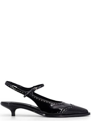 パンプス MIU MIU Patent leather decollete Miu Miu Patent Leather Décolleté | italist