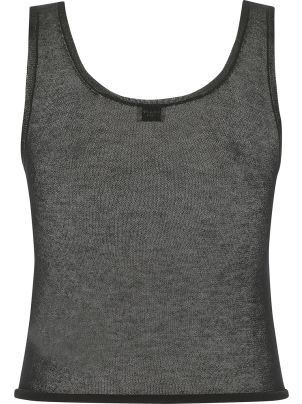 【送料&関税込】Saint Laurent Black Modal Blend Top Saint Laurent Black Modal Blend Top from $409.00 - on Stylight