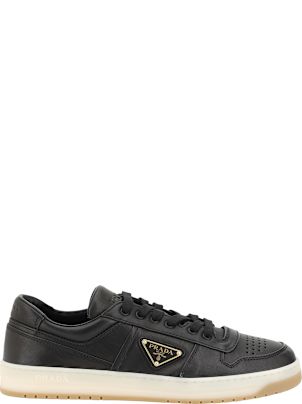 スニーカー Prada Black Leather Sneakers Prada Black Leather Sneakers | italist