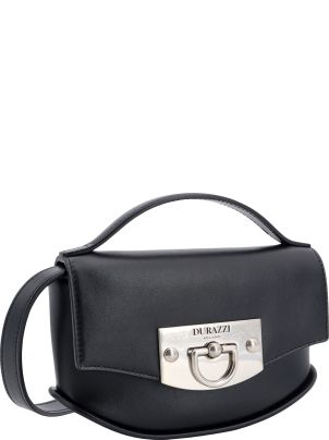 トートバッグ DURAZZI MILANO Black leather mini Swing handbag Durazzi Milano Swing Mini Handbag | italist