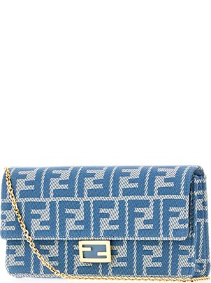 Fendi Embroidered Jacquard Baguette Wallet | italist, ALWAYS