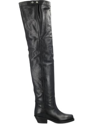 ロングブーツ Isabel Marant AMATI OVER KNEE BOOT (CD0011FAB3A23S 01BK) Isabel Marant Amati Over Knee Boots | italist