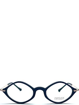 Matsuda M2066 - Navy / Rose Gold Rx Glasses | italist