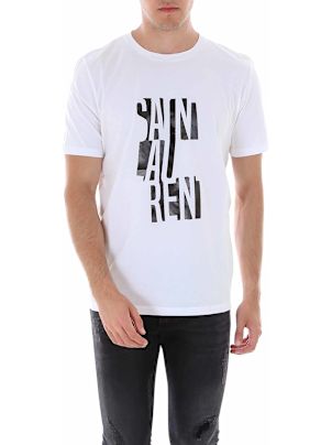 Tシャツ・カットソー Saint Laurent TOP (757294YBMV2) SAINT LAURENT: Tank top men - Black | Saint Laurent t-shirt