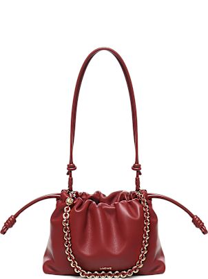 1点限り！累積売上第１位【LOEWE】スタッド フラワー N691160X03 サボテン スタッドフラワー (クラシックカーフ) レッド - LOEWE