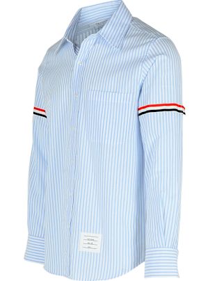 THOM BROWNE★ボーダー入コットンTシャツ ホワイト★送関込 Mens Thom Browne T-Shirts | Nordstrom
