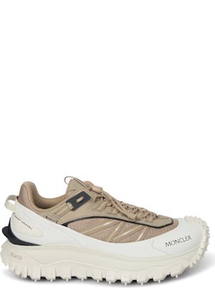 スニーカー MONCLER Men Sneakers K109A4M00100 M555221I Beige Light Beige Trailgrip Suede & Leather Sneakers - Sneakers