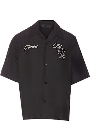 Amiri Panther Bowling Shirt | italist