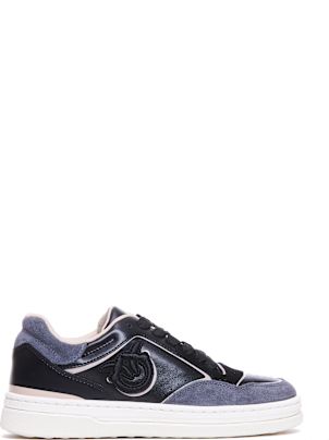 スニーカー PINKO FW25 Pinko Sneakers White (SS0077 P108ZZ1) Pinko | Sneakers With Love Birds | Women's shoes | Be Queen