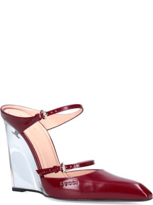 Gucci Wedge Sabots | italist