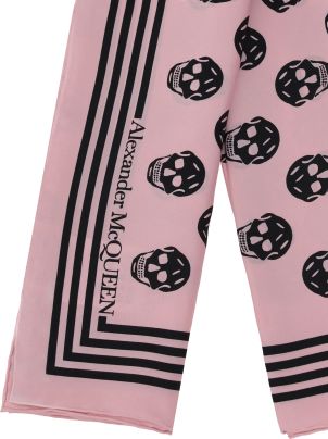 【関税&送料込】Alexander Mcqueen Printed Twill Foulard Alexander McQueen Alexander Mcqueen Printed Twill Foulard