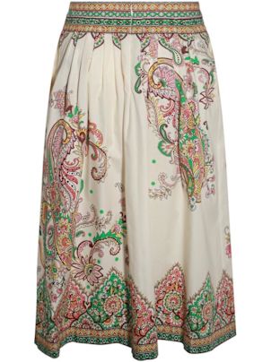 【関税込み】ETRO PAISLEY FLOWER SKIRT Etro Paisley Flower Skirt | italist