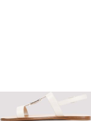 関送込【FERRAGAMO】Vida ロゴ レザー サンダル 関送込【FERRAGAMO】Vida ロゴ レザー サンダル