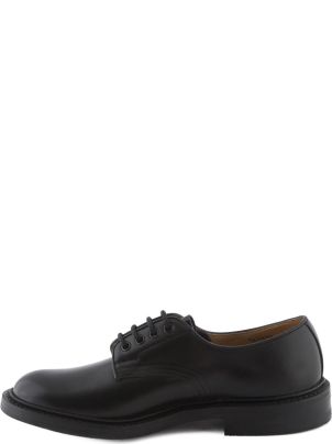 Tricker's Daniel Black Box Calf Derby Shoe | italist, ALWAYS