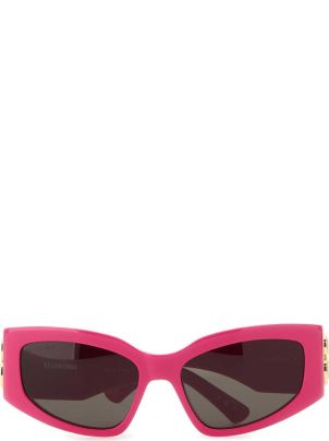 【送料&関税込】Balenciaga Fuchsia Acetate Bossy Cat Sunglas Balenciaga Fuchsia Acetate Bossy Cat Sunglasses | italist