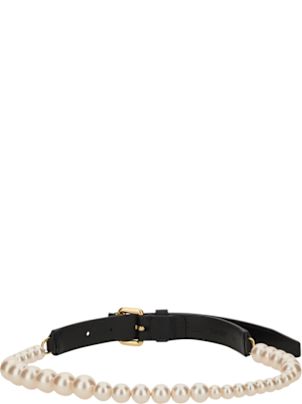 ベルト Moschino Belt With Pearls Moschino Belt With Pearls | italist