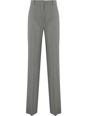 パンツ Max Mara Studio 'Quasar' pants Max Mara Studio Quasar Virgin Wool Gabardine Wide Leg Pants