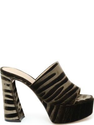 【送料&関税込】Gianvito Rossi Mink Zebra Print Velvet Mules Gianvito Rossi Mink Zebra Print Velvet Mules In Black | ModeSens