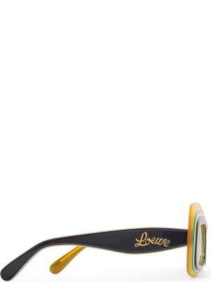 Loewe Lw40139u - Multicolor / Black Sunglasses | italist