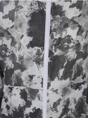 【送料&関税込】Kiton Zip Hoodie With Grey/white Pattern Kiton Zip Hoodie With Grey/white Pattern | italist