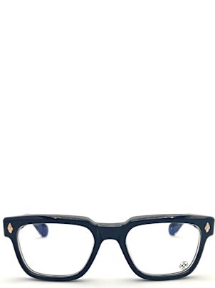 希少【CHROME HEARTS】Pen 15 Black 18k Gold Plated Rx メガネ Chrome Hearts Pen 15 Black 18K Gold Plated Eye Glasses Frame